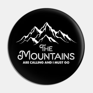 Vacation and mountains Pin