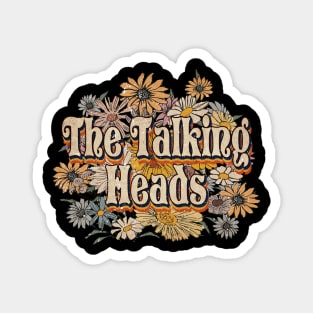 The Talking Gifts Name Heads Flowers Personalized Retro Styles Magnet