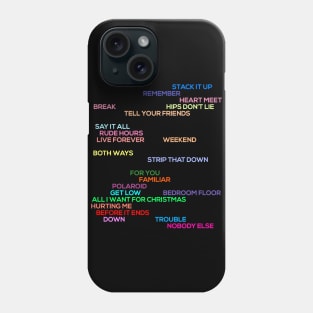 LP1 Tracklist Phone Case