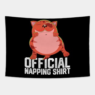 officiall napping shirt Tapestry