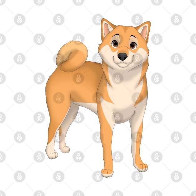 Shiba Inu Dog by millersye