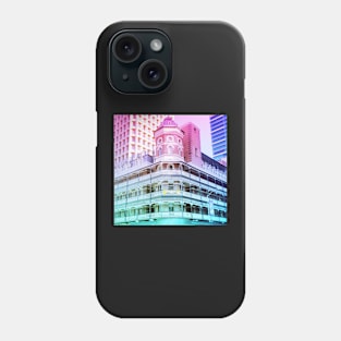 Pastel Brisbane City Down Under Bar Print Phone Case