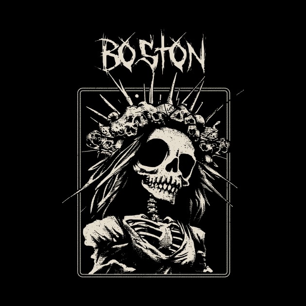 boston bride skeleton by hex pixel