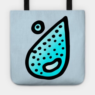 Simple Water Drop Drawing Tote