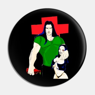 Peter Omega Steele Pin