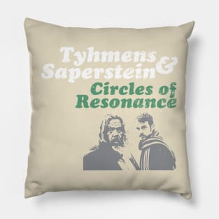 Tyhmens and Saperstein - Circles of Resonance - Afternoon Spray Pillow