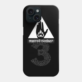 Sacred Numbers, 3 Phone Case