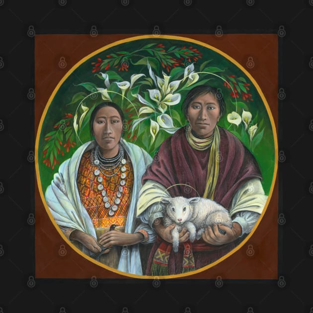 Guatemalan Holy Family II by JBG ICON