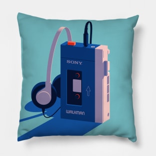 80's gadgets num.1 Pillow