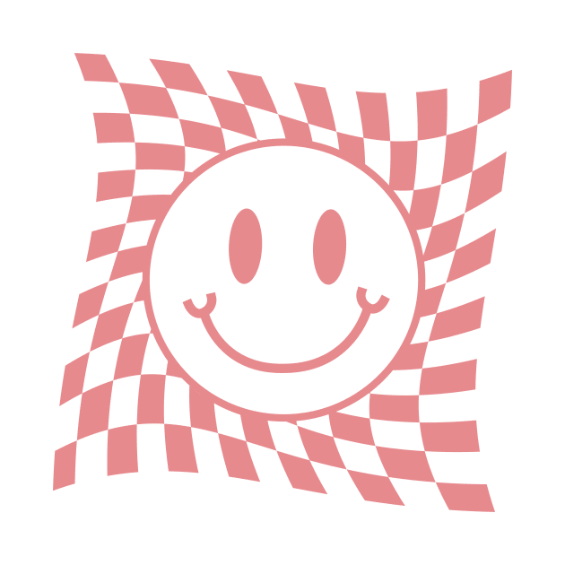 Preppy Smiley Face by Taylor Thompson Art