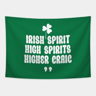 Irish Spirit: High Spirits, Higher Craic Tapestry