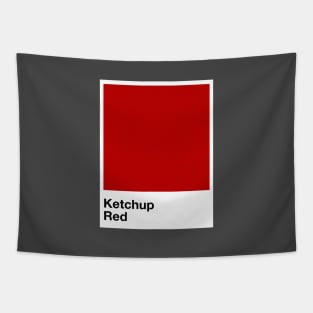 Pantone Ketchup Tapestry