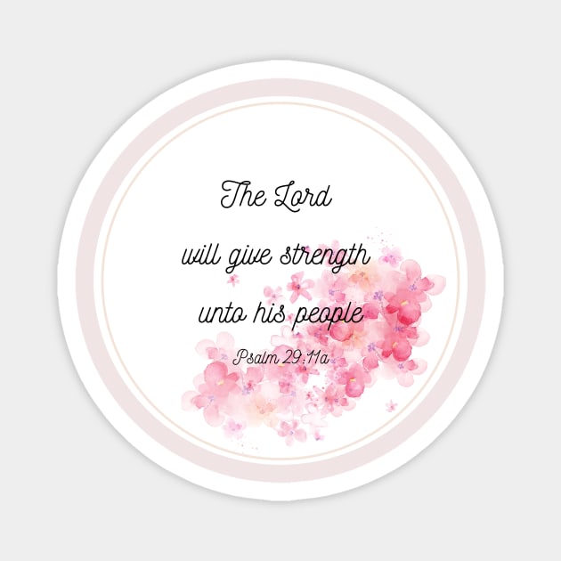 Bible verse gift idea Magnet by S K