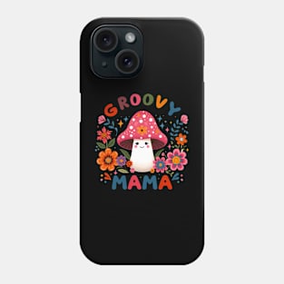 Retro Groove with Groovy Mama Phone Case