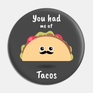 Taco Lover Pin