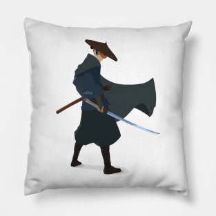 Blue Eye Samurai Pillow