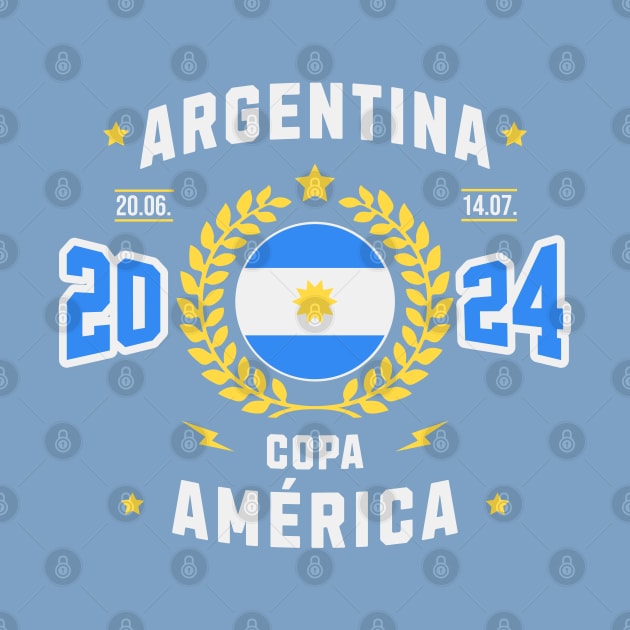 Argentina Copa America 2024 Fan by Kicosh