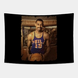 Wilt Chamberlain in Philadelphia Tapestry