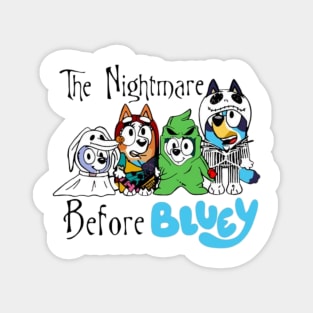 bluey halloween Magnet