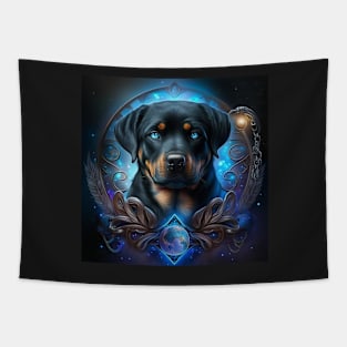 Galactic Rottweiler Tapestry