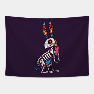 day of the dead animal Tapestry