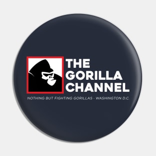 The Gorilla Channel - Nothing but fighting gorillas - Trump Pin