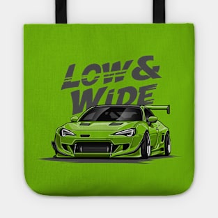 GT86 Low and Wide (Lime Green) Tote