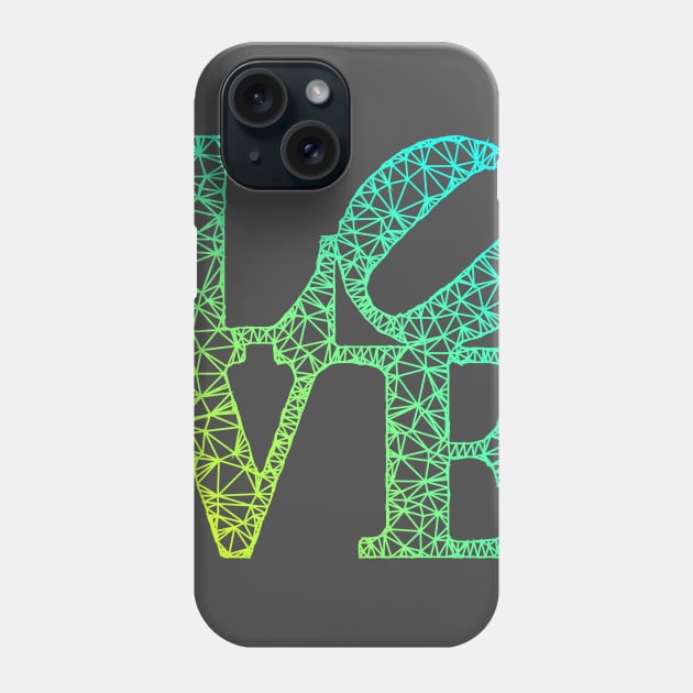 LOVE (Robert Indiana) Phone Case by TRIME