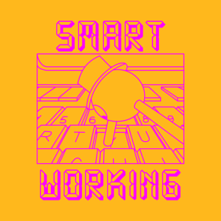 Smart Working (pink) T-Shirt