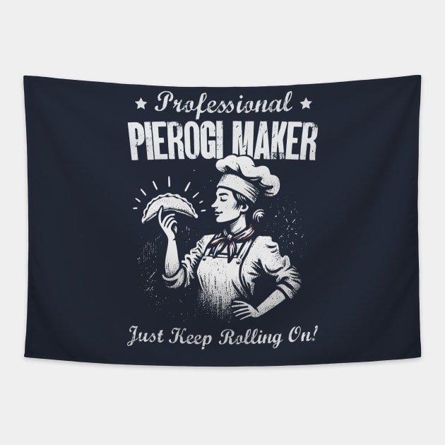 Professional Pierogi Maker Tapestry by Depot33