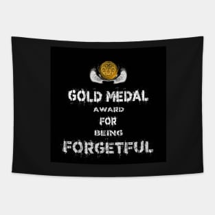 Gold Medal for Being Forgetful Award Winner Tapestry