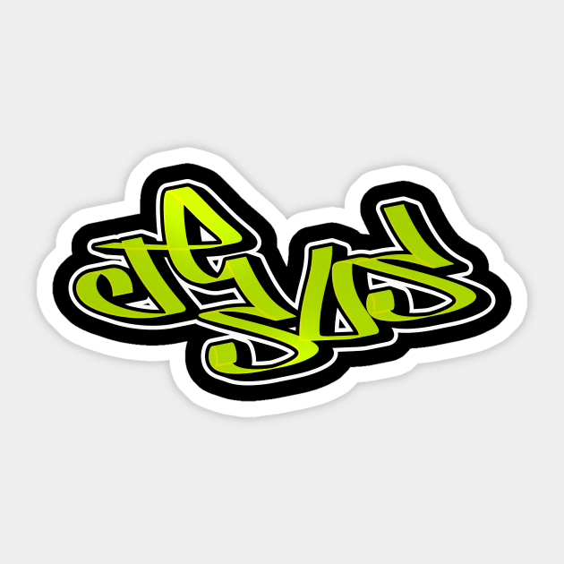 50pcs christian jesus letter graffiti sticker