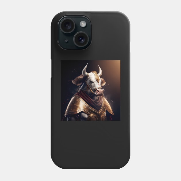 Bull Knight - Brody Phone Case by HIghlandkings