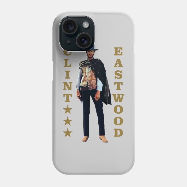 Clint Eastwood Phone Case by PLAYDIGITAL2020