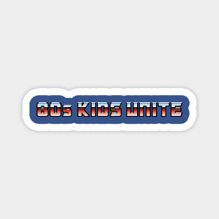 80s Kids Unite "Transformers" Inspire Logo Magnet