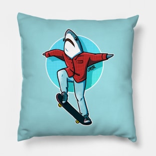 Skate Shark Pillow