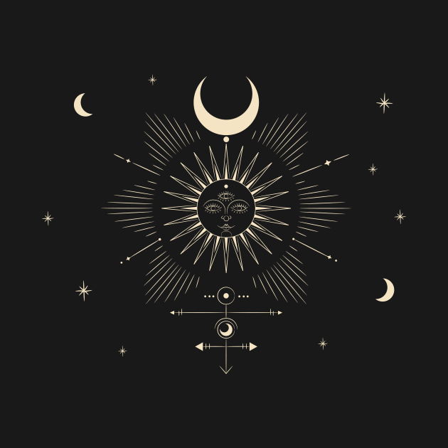 Tarot • Sun & Moon by Rike Mayer