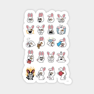 Bunny Rabbit Set 1 Magnet