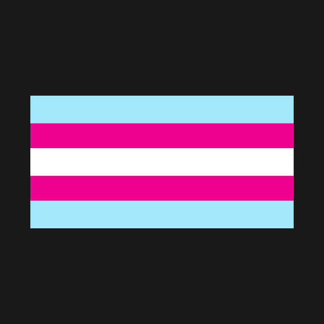 Transgender Pride Flag by s.hiro