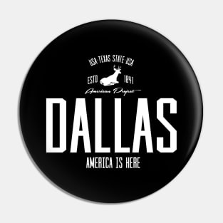 USA, America, Dallas, Texas Pin