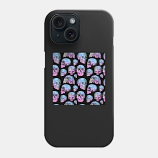 Vintage Anatomy Illustrations - Skull Pattern Phone Case