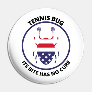 US Open Tennis Bug Pin