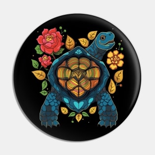 Tortoise Valentine Day Pin