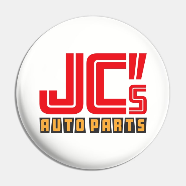 JC Auto Parts (Single-Sided Full Color Design) Pin by jepegdesign