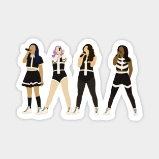 Little Mix DNA tour black and white outfit OT4 Magnet