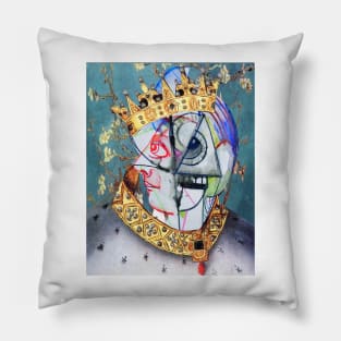 King Abstract Pillow