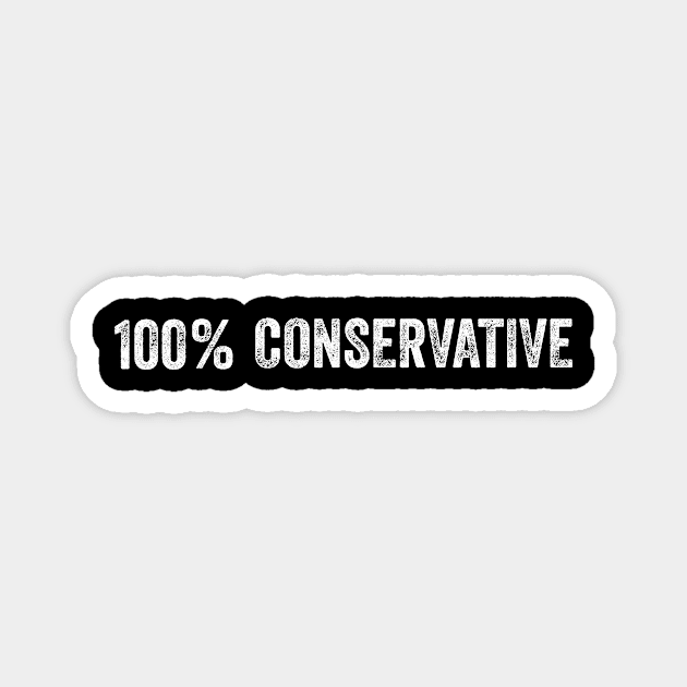 100 % Conservative Magnet by sewwani