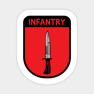 British Army Infantry Magnet