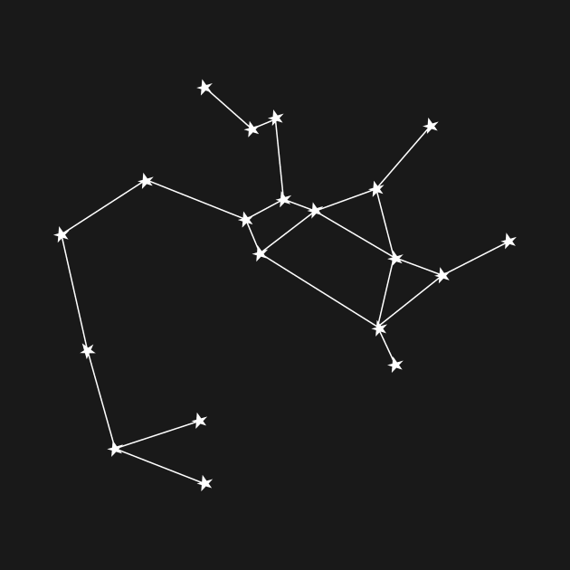 Sagittarius Constellation by JevLavigne