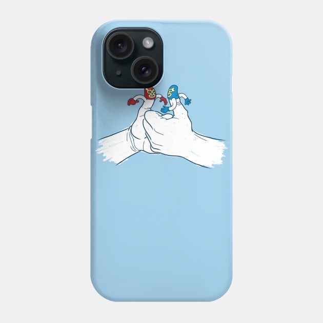 Mexican Thumb Wrestling Phone Case by tomburns